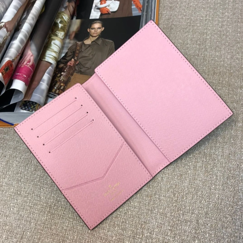 Fashioned Louis Vuitton Vivienne Skating Passport Cover Pink - Image 6