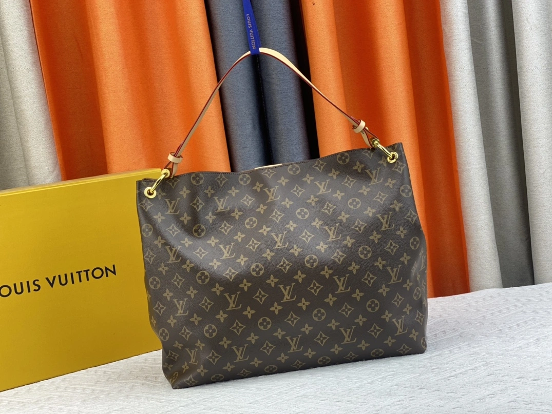 Modern 4181 Louis Vuitton AAA Quality Shoulder Bags In Coffee For Women - Image 3