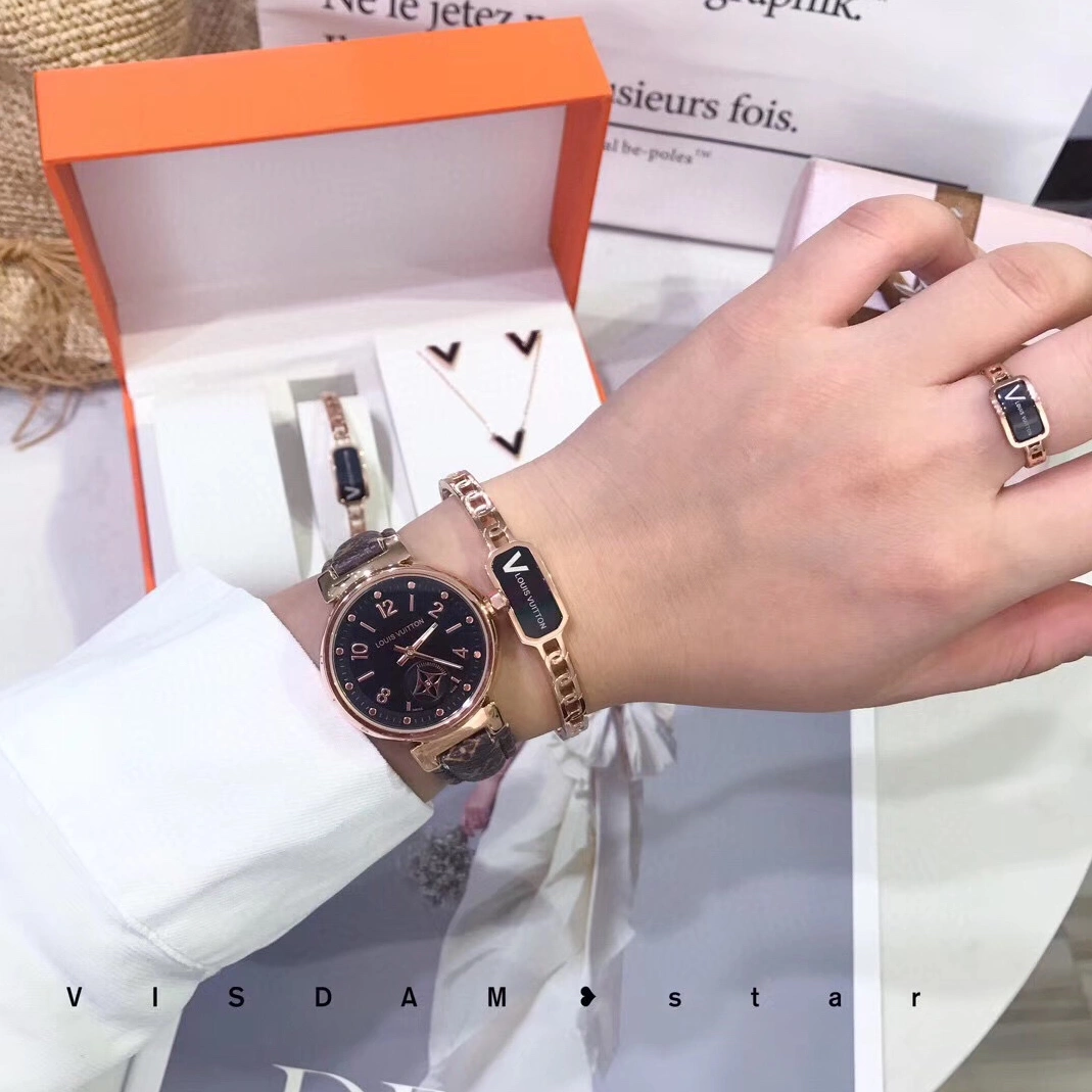 Refined 2666 Louis Vuitton Watches For Women - Image 3