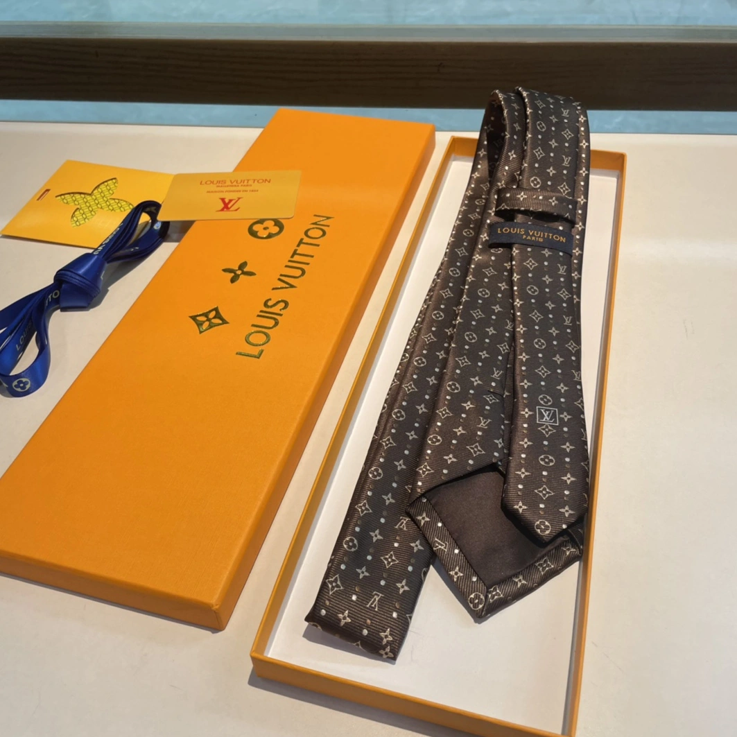 Refined 3289 Louis Vuitton LV Necktie For Men - Image 7