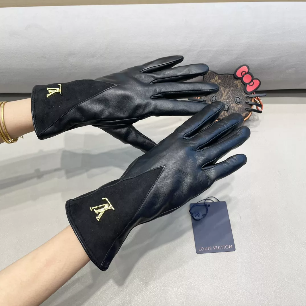 Sleek 6114 Louis Vuitton LV Gloves For Women - Image 6