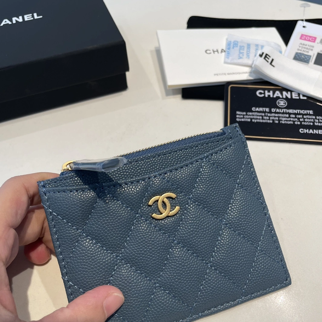 Soft 8054 Chanel AAA Quality Card Case For Women - Image 4