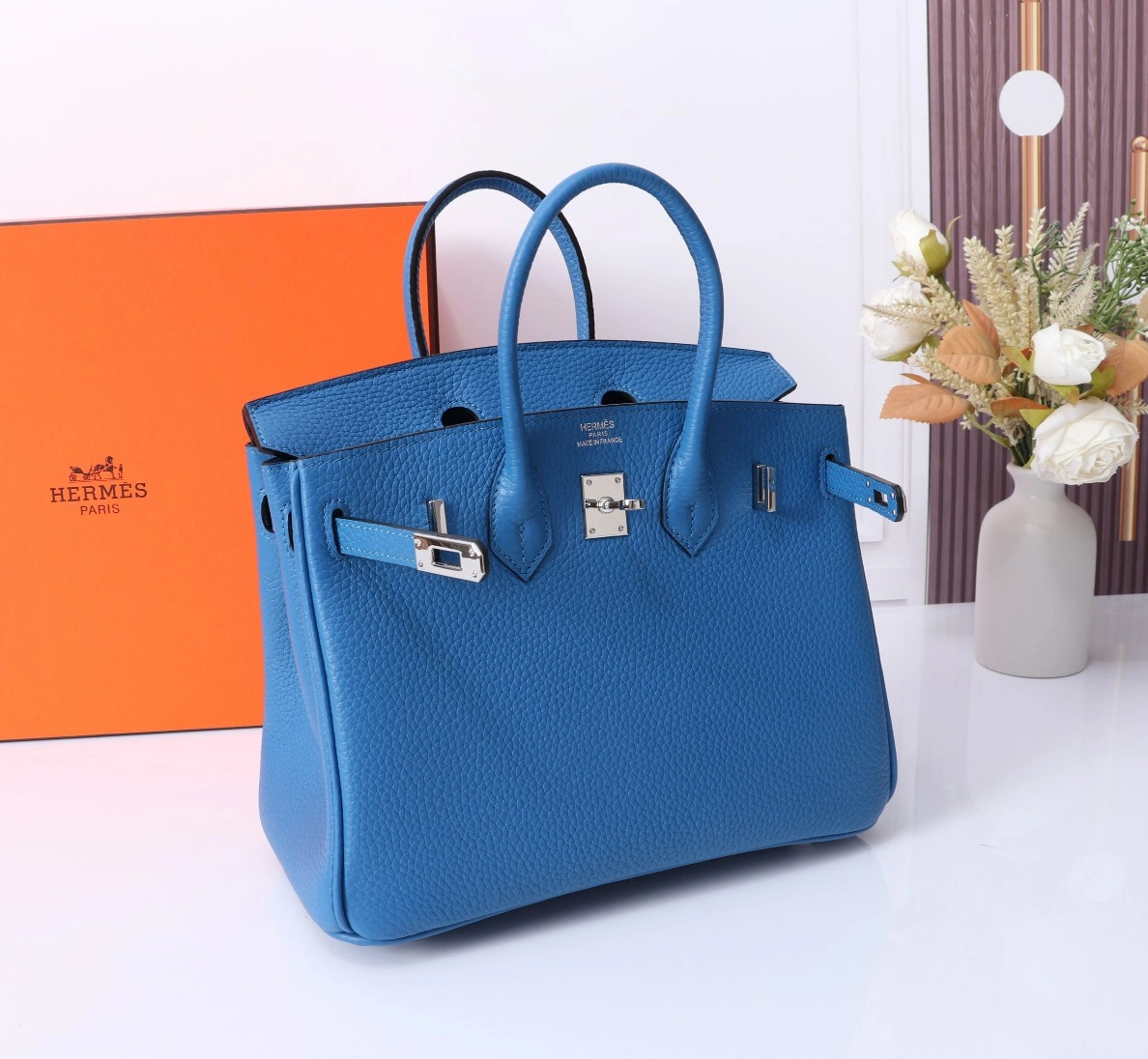 Soft 8980 Hermes AAA Quality Handbags For Women