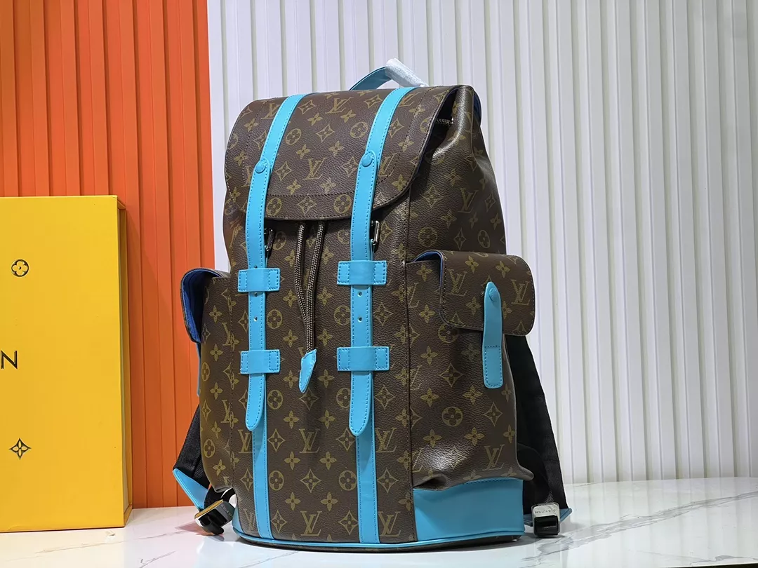 Sophisticated 4971 Louis Vuitton AAA Quality Backpacks For Unisex - Image 4