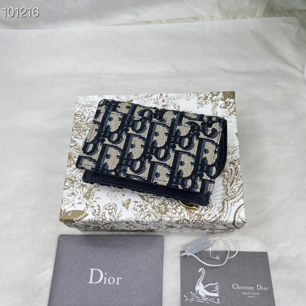 Sophisticated 5648 Christian Dior AAA Quality Wallets For Unisex