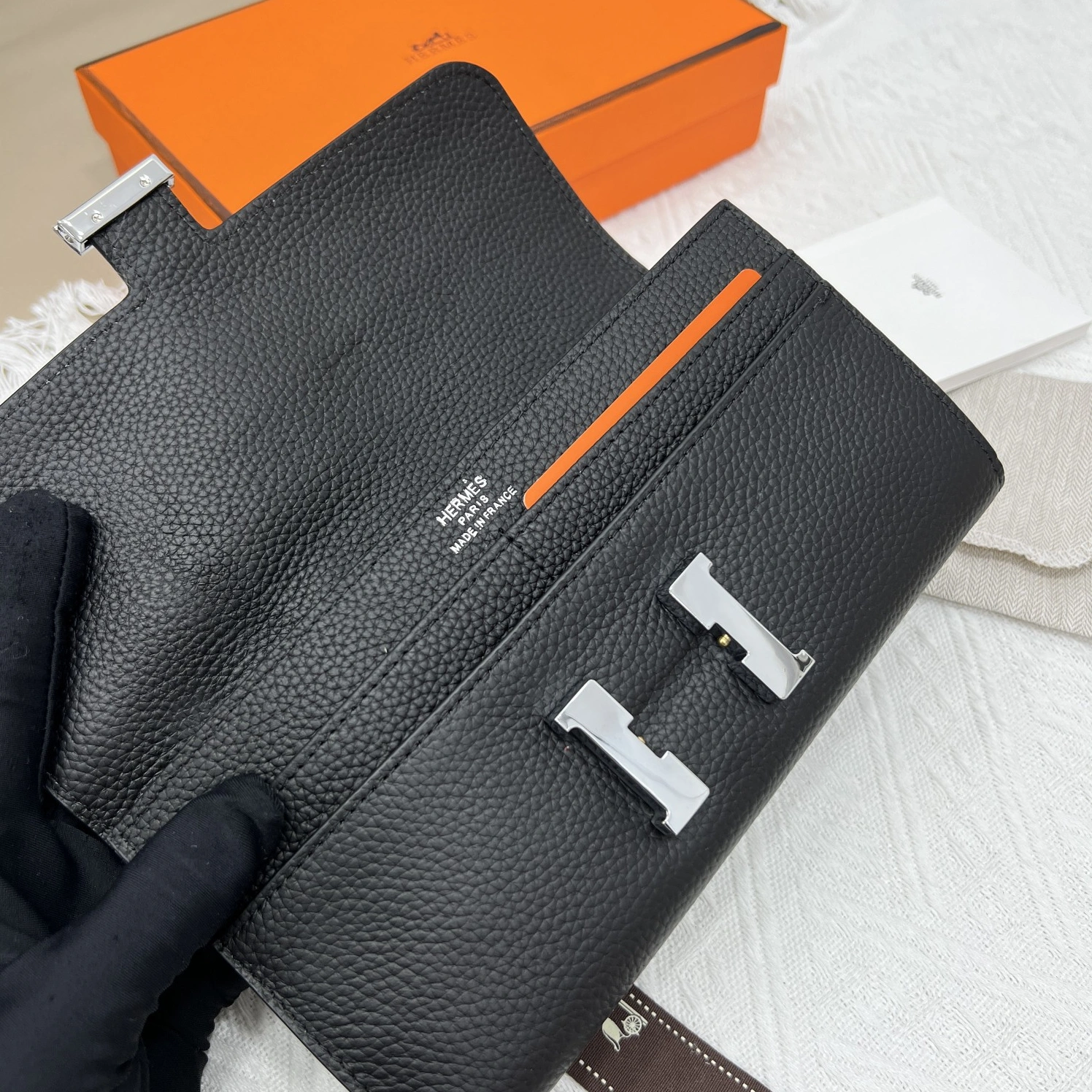 Timeless 8956 Hermes AAA Quality Wallets - Image 6
