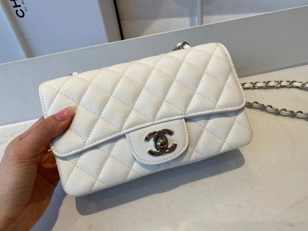 Trendy CHANEL FLAP BAG 20CM 633 - Image 4