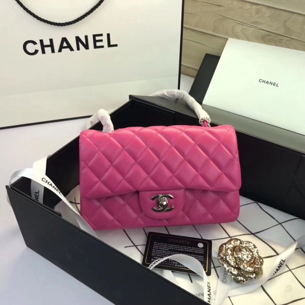 CHANEL Flap Bag Lambskin 20CM SportInspired 845 - Image 9
