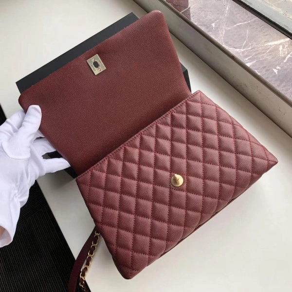 CHANEL COCO HANDLE BAG Comfortable 1106 - Image 9