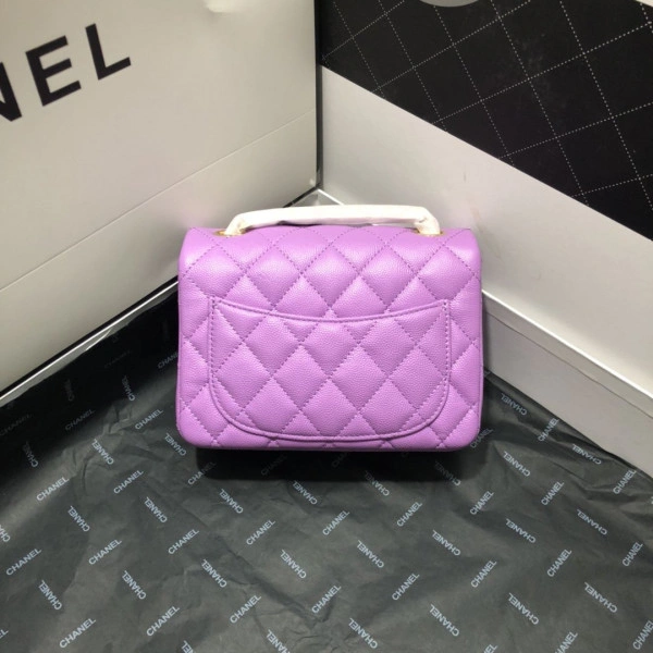 Fashionable CHANEL FLAP BAG CAVIAR 728 - Image 5