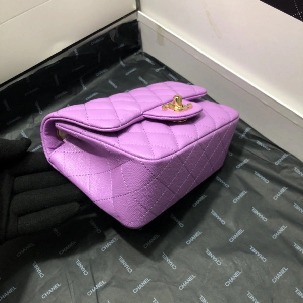 Fashionable CHANEL FLAP BAG CAVIAR 728 - Image 6