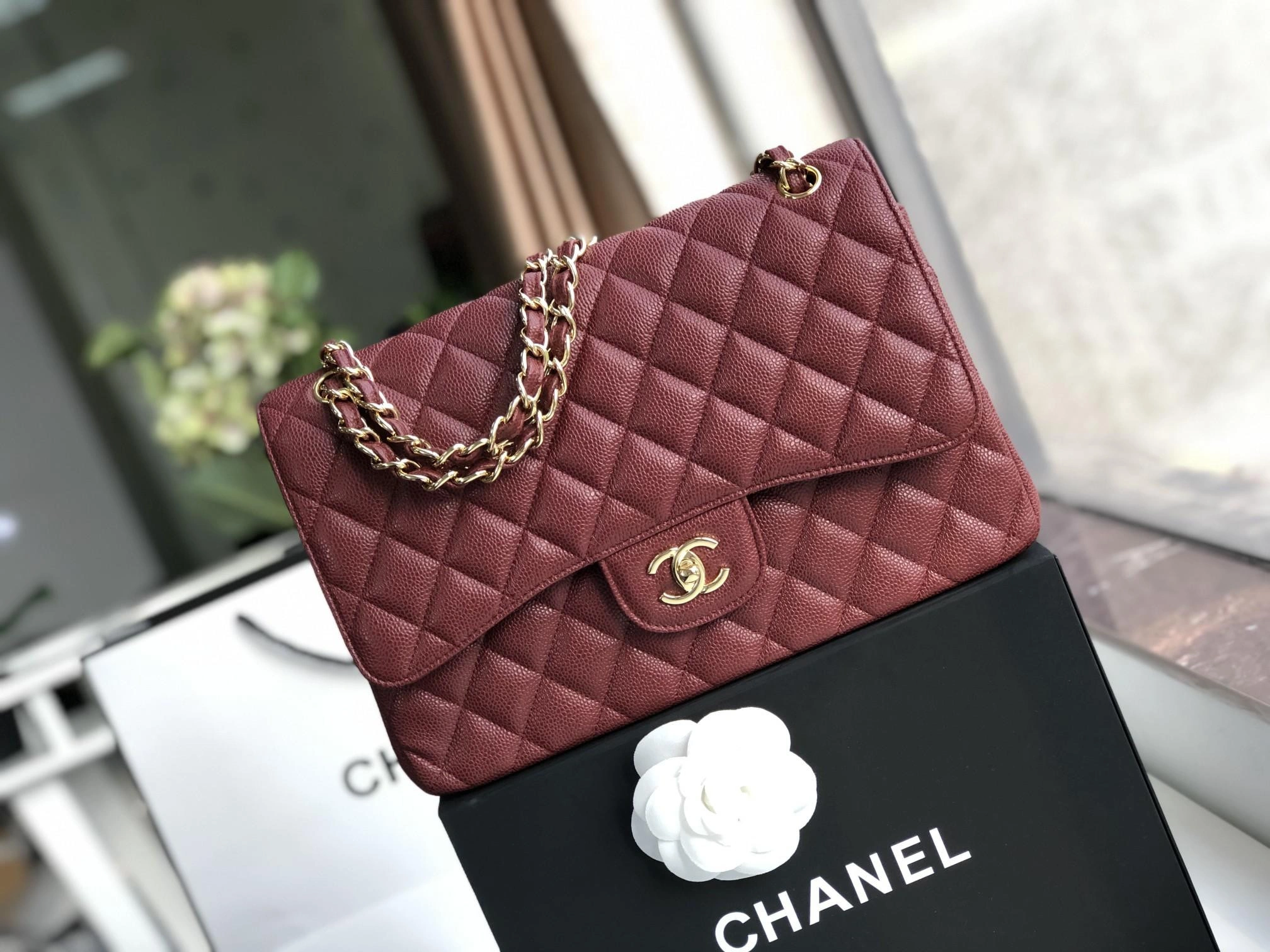 GoAnywhere CHANEL FLAP BAG 30CM 793 - Image 8