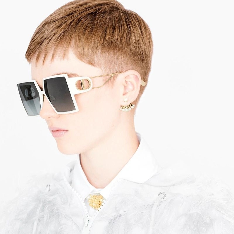 Dior Tribales Earrings J'ADIOR and White Resin Pearls Gold - Image 3