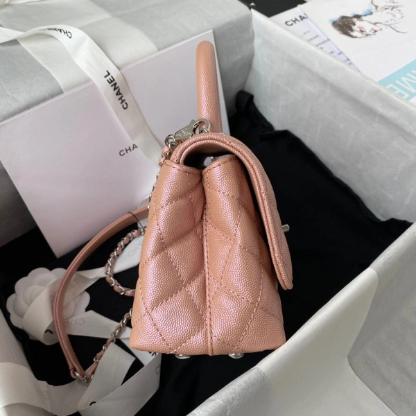 CHANEL MINI FLAP BAG WITH TOP HANDLE Trendy 1011 - Image 6