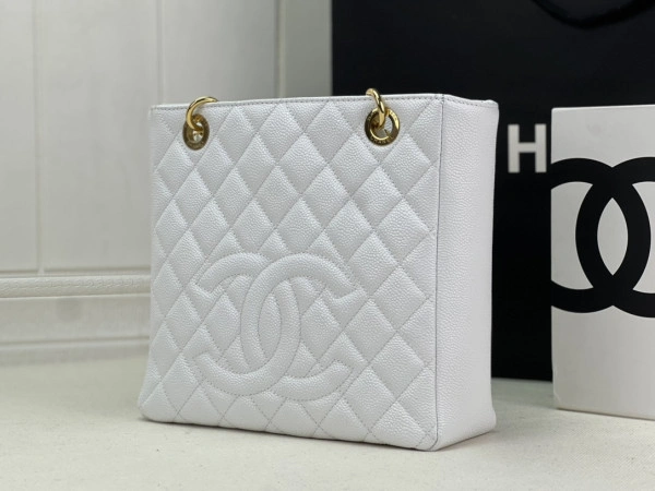 CHANEL Petit Shopping Tote PST Comfortable 1145 - Image 4