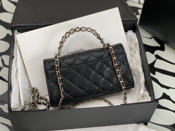 CHANEL FLAP BAG WITH TOP HANDLE-18CM NewStyle 928 - Image 7